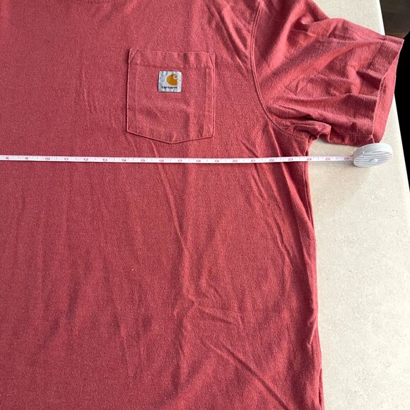 Carhartt Men's T-Shirt, Heavyweight Loose Fit Short Sleeve Crew Neck Pocket Tee - Picture 5 of 6